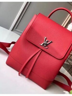 Louis Vuitton Replica Lockme Backpack Bag M41814 Rubis 2018