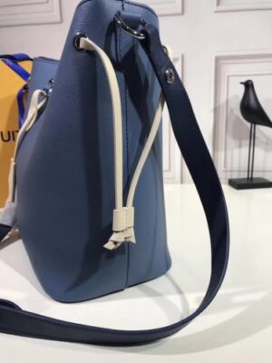 Louis Vuitton Replica Lockme Bucket M51413 Blue 2018