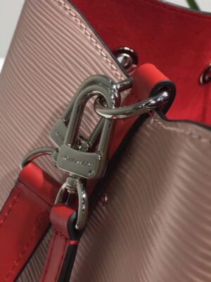 Louis Vuitton Replica Lockme Epi Bucket Bag M54680 Pink/Red 2017