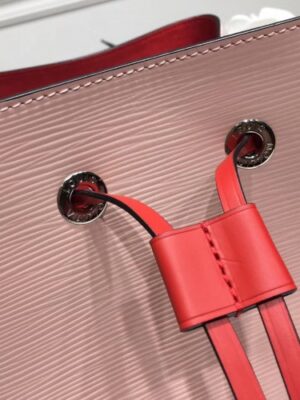 Louis Vuitton Replica Lockme Epi Bucket Bag M54680 Pink/Red 2017