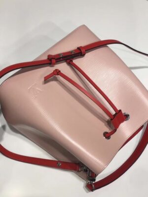 Louis Vuitton Replica Lockme Epi Bucket Bag M54680 Pink/Red 2017