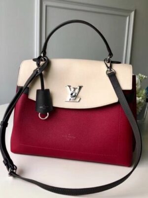 Louis Vuitton Replica Lockme Ever Top One Handle Bag M52431 Red 2018