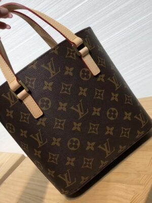 Louis Vuitton Replica Logo Print Monogram Canvas Shoppint Tote Bag 2019