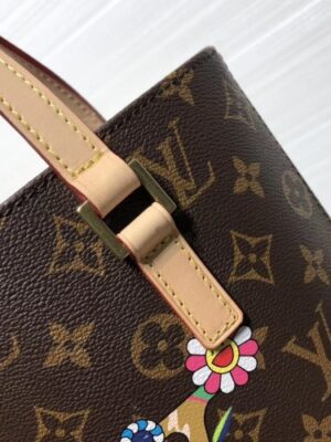 Louis Vuitton Replica Logo Print Monogram Canvas Shoppint Tote Bag 2019