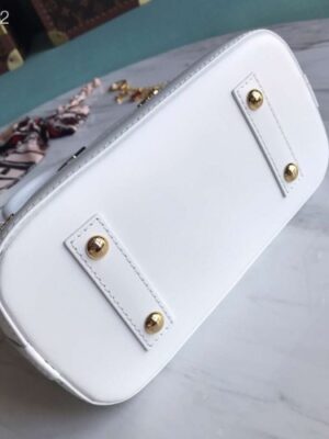 Louis Vuitton Replica Love Lock Epi Leather Alma BB Bag M52885 Blanc 2019