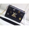 Louis Vuitton Replica Love Lock Epi Leather Twist MM Bag M52891 Noir 2019