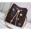 Louis Vuitton Replica Love Lock Monogram Canvas NéoNoé Bucket Bag M44369 2019