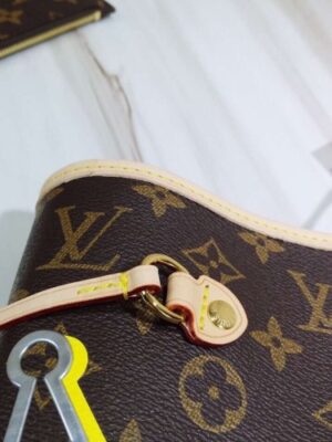 Louis Vuitton Replica Love Lock Monogram Canvas Neverfull MM Tote Bag M44364 2019