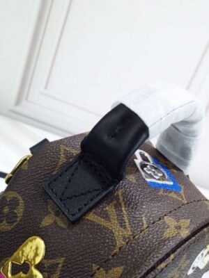 Louis Vuitton Replica Love Lock Monogram Canvas Palm Springs Mini Backpack Bag M44367 2019