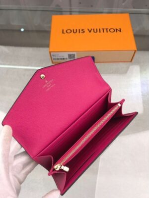 Louis Vuitton Replica Love Lock Monogram Canvas Sarah Wallet M64117 2019