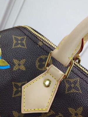 Louis Vuitton Replica Love Lock Monogram Canvas Speedy Bandoulière 30 Bag M44365 2019