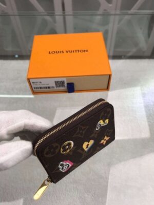 Louis Vuitton Replica Love Lock Monogram Canvas Zippy Coin Purse M64118 2019