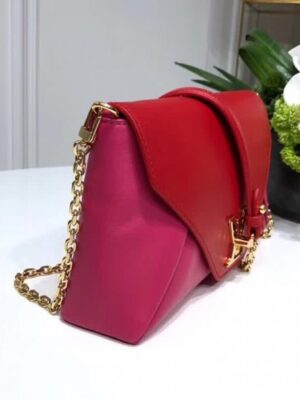 Louis Vuitton Replica Love Note Chain Clutch M54501 Red/Pink 2018