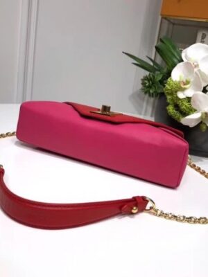 Louis Vuitton Replica Love Note Chain Clutch M54501 Red/Pink 2018