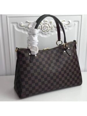 Louis Vuitton Replica Lymington Zipped Tote N40022 Damier Ebene Canvas 2018