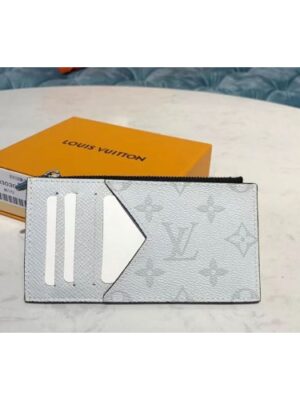 Louis Vuitton Replica M30270 LV Replica Coin Card Holder White Monogram canvas