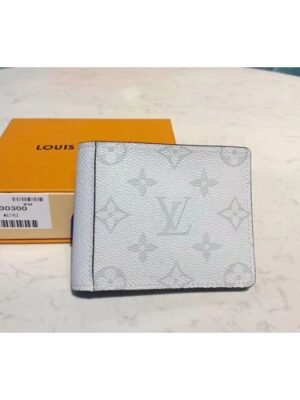 Louis Vuitton Replica M30300 LV Replica Multiple Wallet White Monogram Canvas