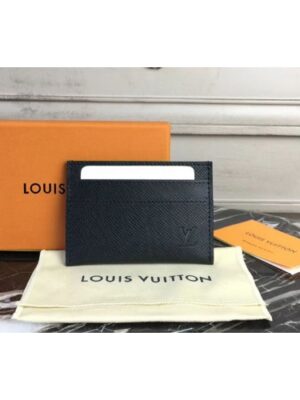 Louis Vuitton Replica M30655 Double Card Holder Taiga Leather