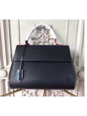 Louis Vuitton Replica M41312 LV Replica Cluny BB Bags Epi Leather Black