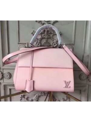 Louis Vuitton Replica M41334 LV Replica Cluny MM Bags Epi Leather Pink