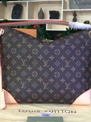 Louis Vuitton Replica M41623 Berri PM Hobo Bag Monogram Canvas