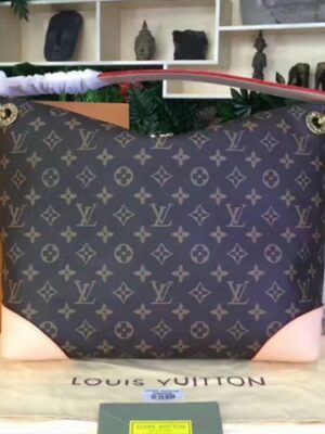 Louis Vuitton Replica M41623 Berri PM Hobo Bag Monogram Canvas