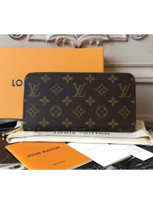 Louis Vuitton Replica M41895 Monogram Canvas Zippy Wallet Fuchsia