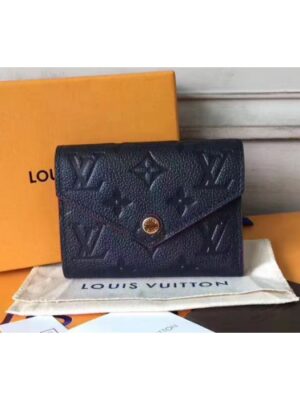 Louis Vuitton Replica M41938 Victorine Wallet Monogram Vernis Black