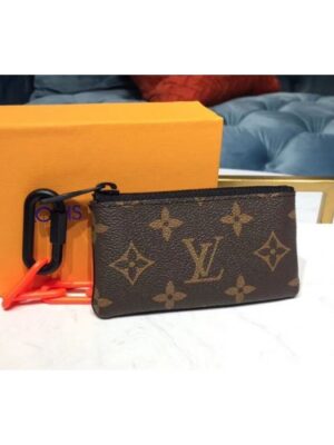 Louis Vuitton Replica M44487 LV Replica Pochette Cle Pouch Monogram Canvas