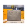 Louis Vuitton Replica M44570 LV Replica Onthego tote bags Gray Taurillon leather