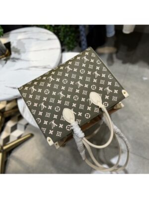 Louis Vuitton Replica M46060 OnTheGo MM Monogram Empreinte bag