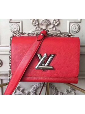 Louis Vuitton Replica M50280 Epi Leather Twist MM Bags Red