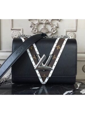 Louis Vuitton Replica M50282 Epi Leather Twist MM Bags Black