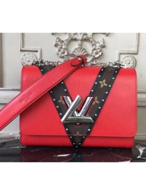 Louis Vuitton Replica M50282 Epi Leather Twist MM Bags Red