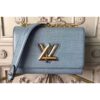 Louis Vuitton Replica M50282 Twist MM Epi Bags Grey