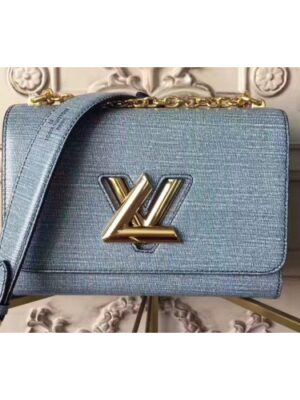 Louis Vuitton Replica M50282 Twist MM Epi Bags Grey