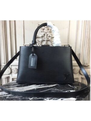 Louis Vuitton Replica M51334 Kleber PM Epi Leather Bags Black