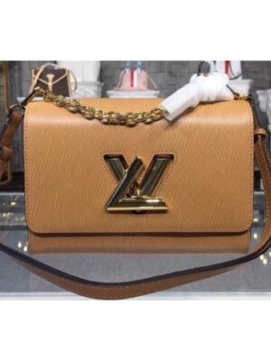 Louis Vuitton Replica M51884 LV Replica Epi Leather Twist MM Beige