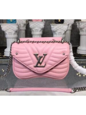 Louis Vuitton Replica M51933 LV Replica New Wave Chain Bags PM Pink