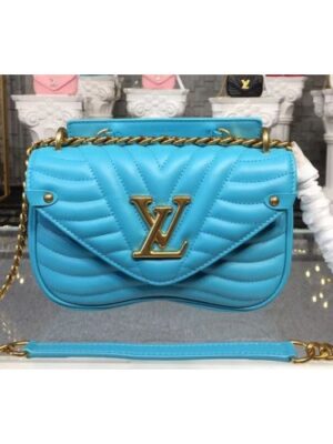 Louis Vuitton Replica M51936 LV Replica New Wave Chain Bags PM Blue