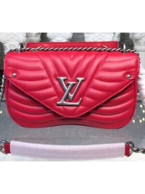 Louis Vuitton Replica M51943 LV Replica New Wave Chain Bags MM Red