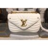 Louis Vuitton Replica M51945 LV Replica New Wave Chain Bags MM White
