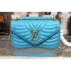 Louis Vuitton Replica M51946 LV Replica New Wave Chain Bags MM Blue