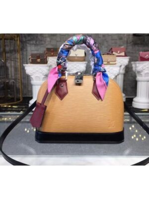 Louis Vuitton Replica M51971 LV Replica Alma BB Bags Epi Leather