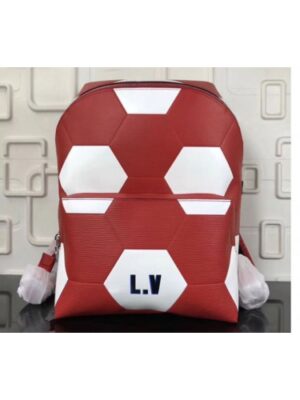 Louis Vuitton Replica M52186 LV Replica Epi Leather Apollo Backpack Red