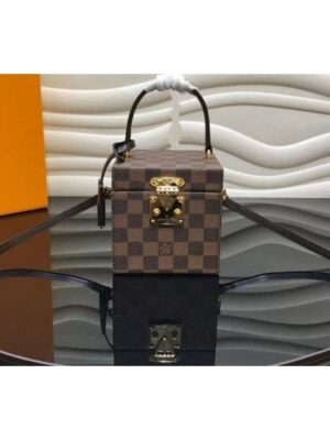 Louis Vuitton Replica M52466 LV Replica Bleecker Box Damier Ebene Canvas