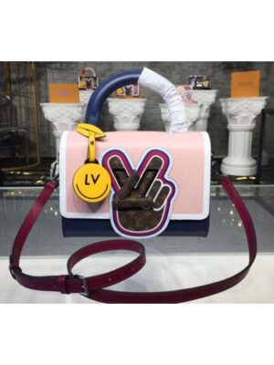 Louis Vuitton Replica M52514 LV Replica Twist MM Epi Leather Bags Pink