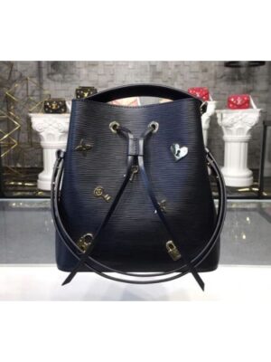 Louis Vuitton Replica M53237 Neonoe Bags Epi Leather Black