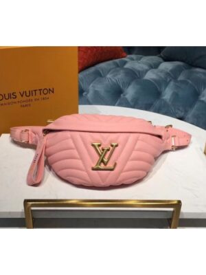 Louis Vuitton Replica M53750 LV Replica New Wave Bumbag Pink Leather