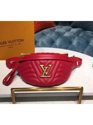 Louis Vuitton Replica M53750 LV Replica New Wave Bumbag Red Leather